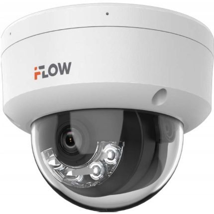 IFLOW F-IC-1422CM(4mm) 2Мп уличная купольная IP-камера с гибридной Smart-подсветкой и встроенным микрофоном