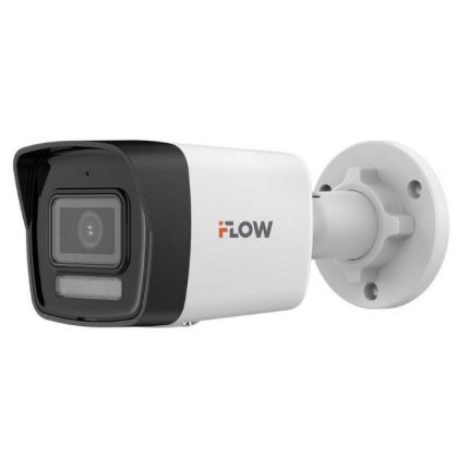 IFLOW F-IC-1142CM(2.8mm) 4Мп уличная цилиндрическая IP-камера с гибридной Smart-подсветкой и встроенным микрофоном