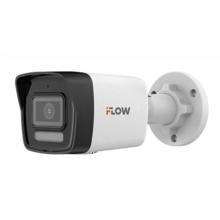 IFLOW F-IC-1182CM(2.8mm) 8Мп уличная цилиндрическая IP-камера с гибридной Smart-подсветкой и встроенным микрофоном