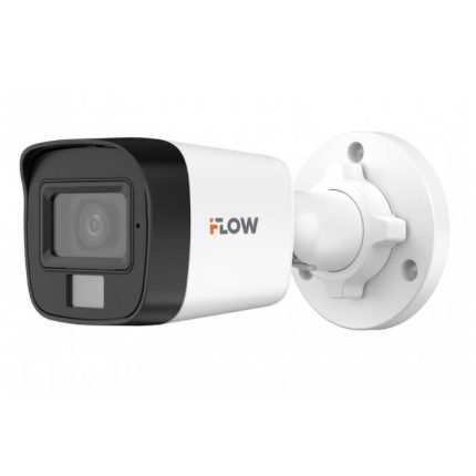 IFLOW F-AC-2122M(2.8mm) 2Мп уличная цилиндрическая HD-TVI камера с гибридной подсветкой ИК/LED до 30/20м и встроенным микрофоном (AoC)