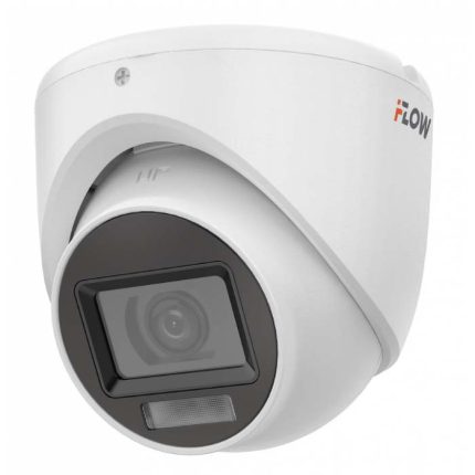 IFLOW F-AC-2352M(2.8mm) 3К (5Мп 16:9) уличная HD-TVI камера с гибридной подсветкой ИК/LED до 30/20м и встроенным микрофоном (AoC)