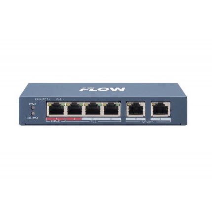 IFLOW F-SW-EU206HPOE-V POE-коммутатор неуправляемый с грозозащитой 6кВ