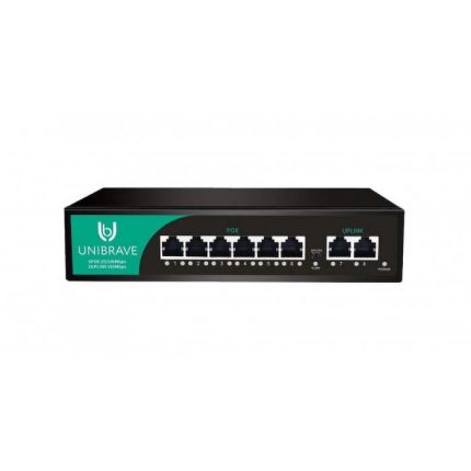 Unibrave UB-SW-6F2F-75 Base Неуправляемый коммутатор Unibrave с поддержкой PoE на 6 портов