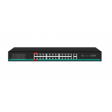 Unibrave UB-SW-24F2G-300 Pro Неуправляемый коммутатор Unibrave с поддержкой PoE на 24 порта