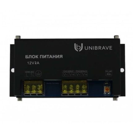 Unibrave Блок питания Unibrave UB-БП-12V2A-2CH, металл